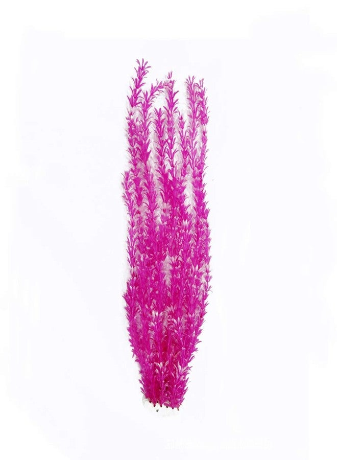 Norgail Large Freshwater Aquarium Plastic Plant Artificial Fish Tank Plants Decoration Ornaments Safe for All Fish 25.5 Inches Tall Purple 1Pcs